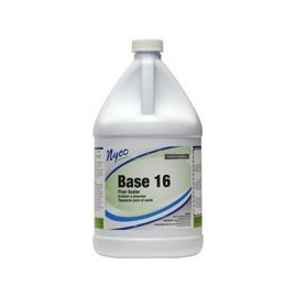 Nyco Base 16 Floor Sealer & Finish - 128 oz - Floor Finish & Sealer - Excellent Base for Floor Finish Programs - for Professional Facility Maintenance - (NL140-G4)