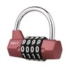 Gym Locker Lock,4 Digit Combination Lock,Safety Password Padlock for School