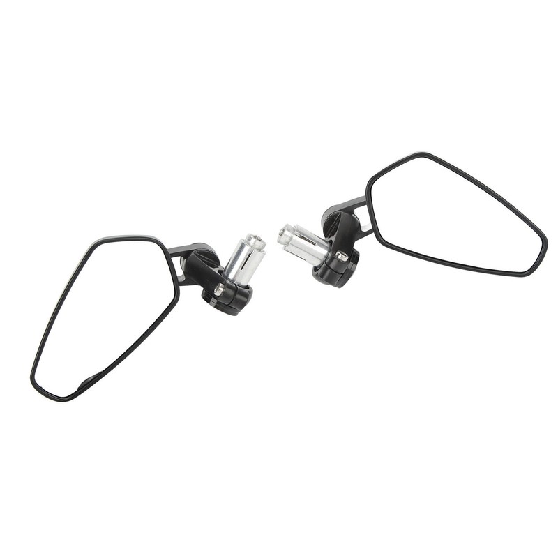 Motorcycle Rear View Mirror 22mm Handlebar Mirror 360 Degree Rotation