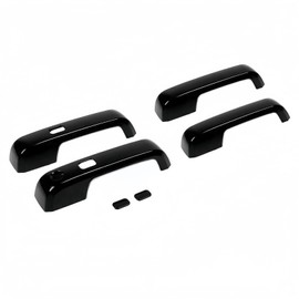 Summleaf 6Pcs Exterior Door Handle Covers Trim Overlay Compatible with Frod F150 2015-2020,Outside Door Handle Protector Shell Exterior Accessories (White)