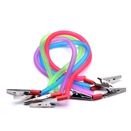 Oral Dentistry Napkin Chain Adjustable Napkin Holder Clip Dental Clip for Elderly Doctor Adult Baby Convenient 4 Colors