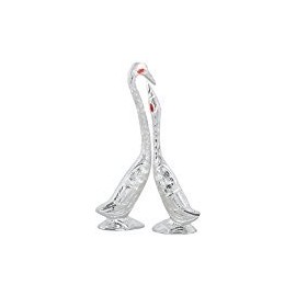 SAARTHI Metal Showpiece (8 x 6 x 18 cm, Silver)