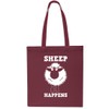 Sheep Happens Tote Shopping Gym Beach Bag 42cm x38cm, 10