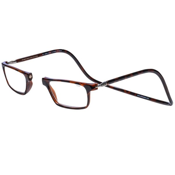 Clic Magnetic Reading Glasses, Computer Readers, Replaceable Lens, Adjustable Temples,