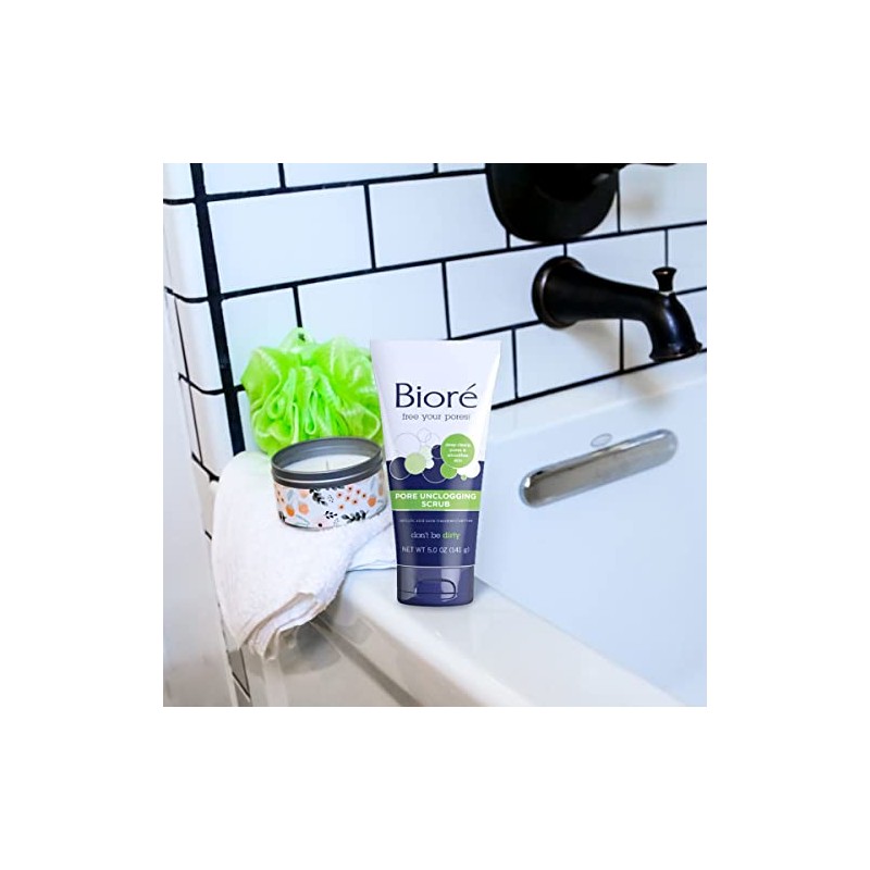 Bioré Biore Pore Unclogging Scrub (2% Salicylic Acid), 5 Ounce
