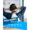 Sleep Mask with Bluetooth Earphones, Sleep Headphones Bluetooth Blackout Wireless