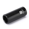 MIXPOWER 1/2" Drive Deep Impact Socket, CR-MO, 15/16", 6 Point,