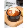 Yachi 6oz ramekins Oven Safe dessert bowls,Dipping sauce cups,Ceramic Creme