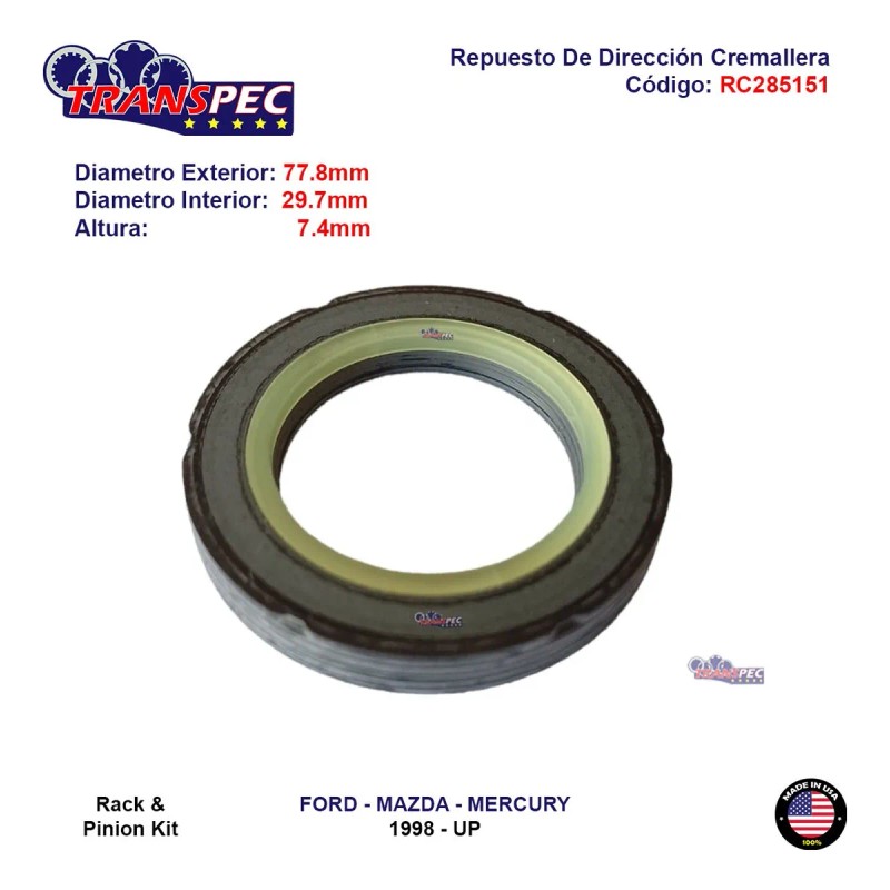 Repuesto De Dirección Cremallera Ford Explorer 2000-2005