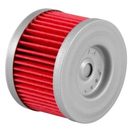 K&N KN-112 High Flow Oil Filter for Motorbike, Cartridge, 1 Yr Warranty, PSI Rel