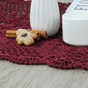 kilofly Handmade Crochet Lace Rectangular Table Runner 15 x 71
