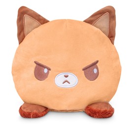 TeeTurtle Reversible 6" Fox Plushie - Comfy Cozy - Cute Kawaii Soft Fuzzy Stuffed Animal