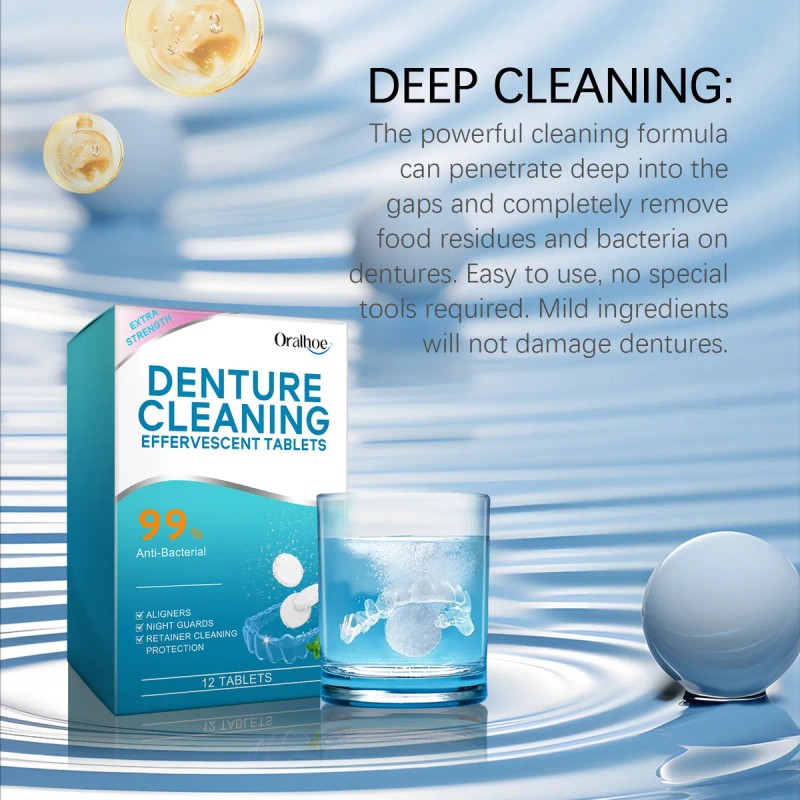 Nc Tabletas Efervescentes For Limpieza De Dentaduras