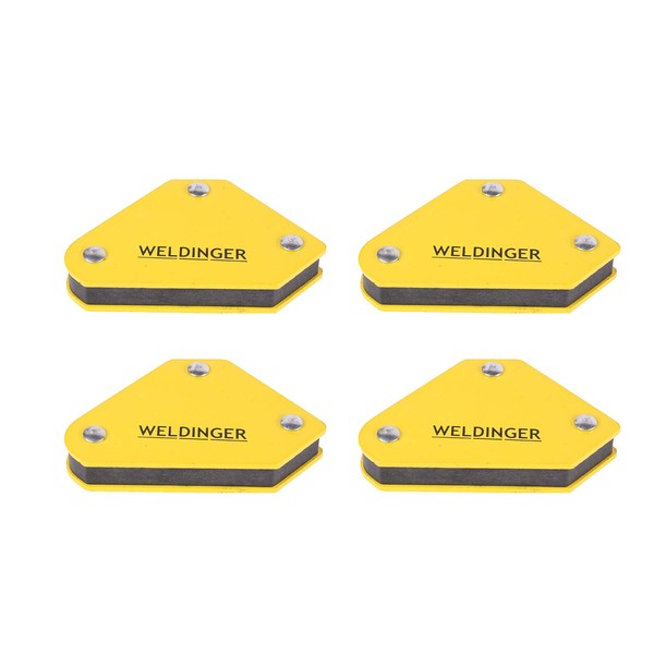 WELDINGER Welding Magnet Set Mini 4-Piece