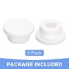 GLOKUUCA Plug Holes - 6 Pack T22 Waterproof Rubber Button