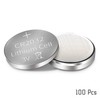 anmas rucci 100PCS CR2032 Battery, 3v Lithium Batteries, Long-Lasting CR