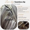 Full Shine Clip in Human Hair Extensions for Women 14inch