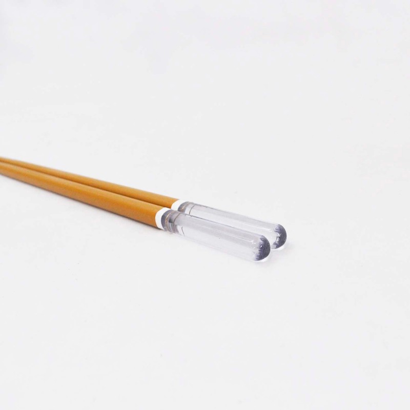 Ishida 11270 Dishwasher Safe Chopsticks Made in Japan Claire Orange
