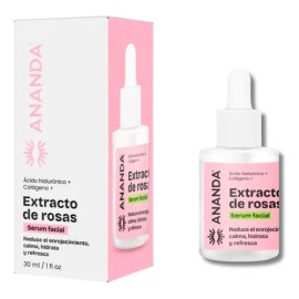 And Serum Facial Extracto De Rosas Ananda 30 Ml Todo Tipo De Piel Danoche