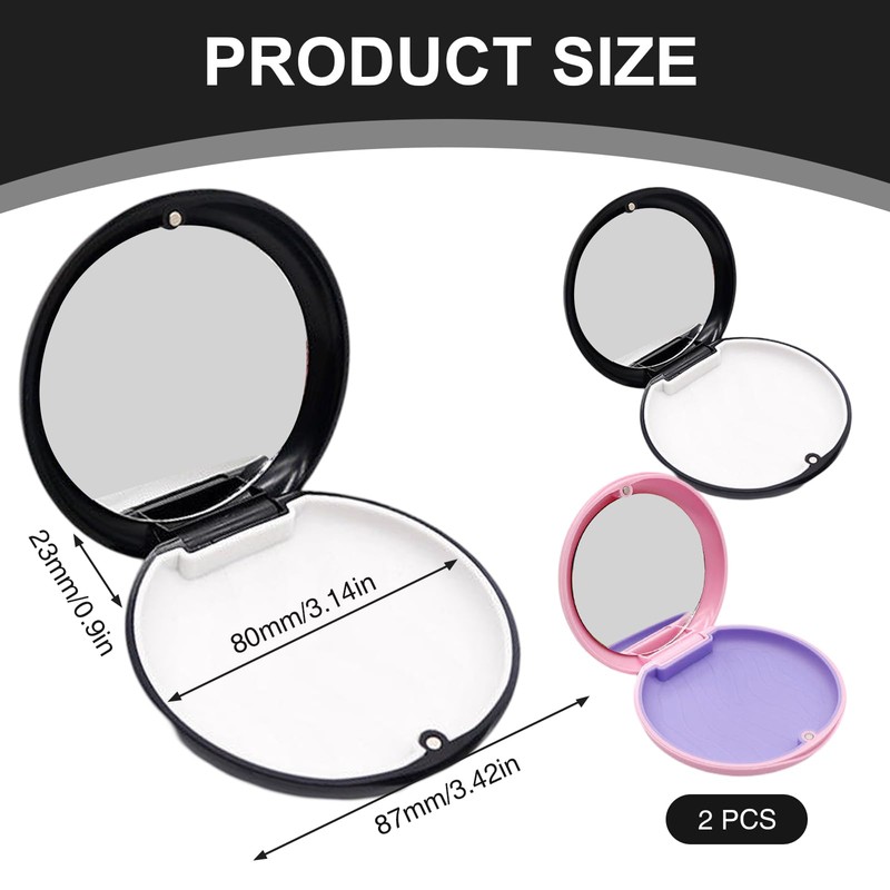 Thoquene Pack of 2 Tooth Splint Box, Portable Tooth Rail