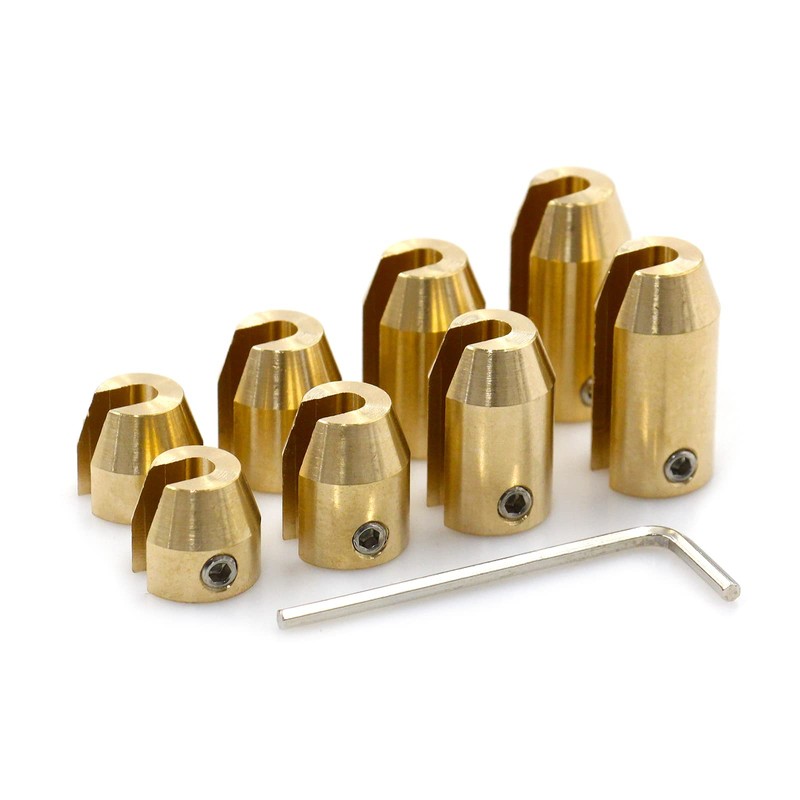 Shkalacar 12pack Brass Wheel Spoke Balance Weights for Motorcycle, Balance