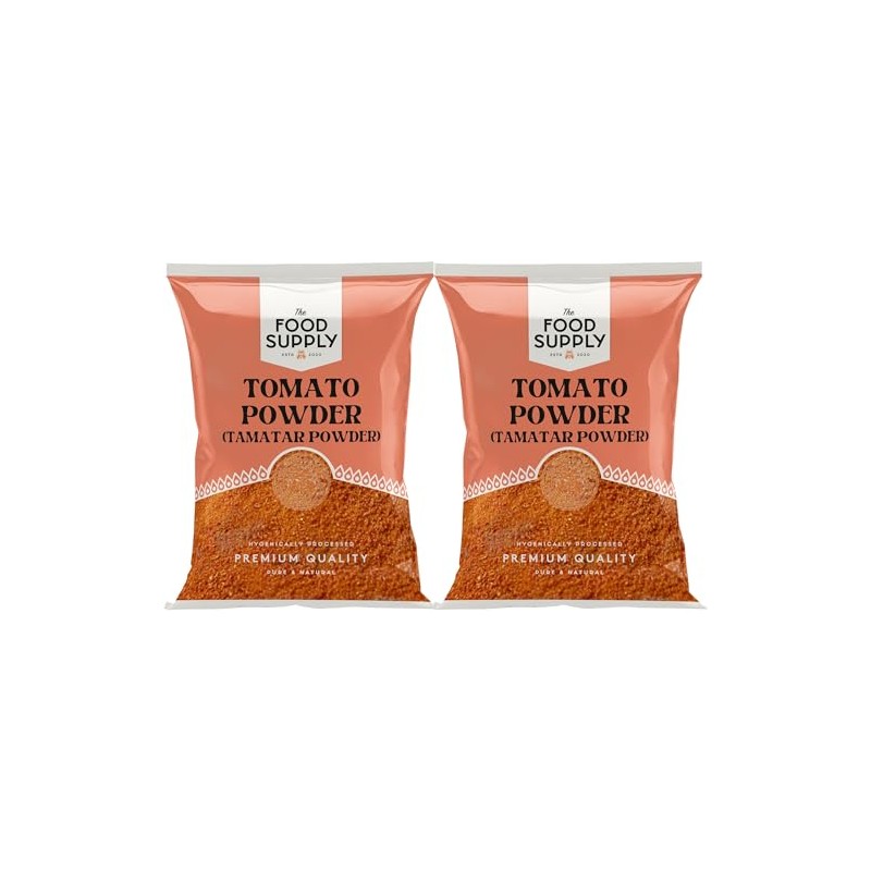 Dried Tomato Powder 2x100g - Finest Premium Quality | 100%