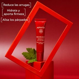 Apivita Beevine Elixir Crema Contorno de Ojos y Labios Lift y Arrugas 15ml - Crema antiedad con propóleo, colágeno vegetal y ácido hialurónico - Comba