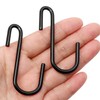 10 Pack Heavy Duty S Hooks Black S Shaped Hooks