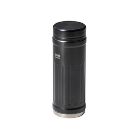 CB Japan QAHWA Water Bottle, Direct Drinking, Vacuum Insulated, Double Layer, Teflon Treated, Gray, 14.2 fl oz (410 ml), Cafua, Coffee Bottle,