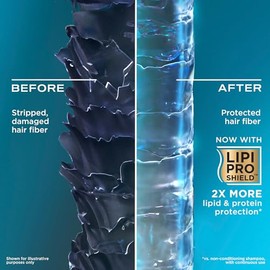 OGX, Shampoo Argan Oil, Ideal para Cabello Seco y Dañado, Nueva Fórmula con Tecnología LipiPro Shield, 577ML