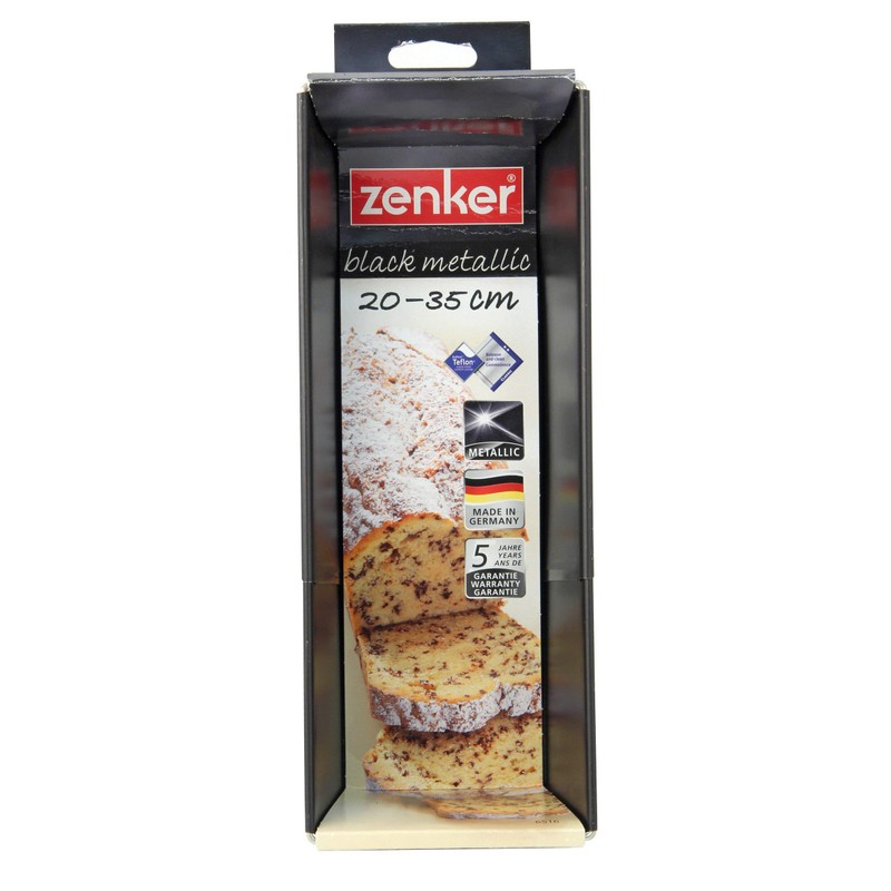 Zenker 3484 Universal Loaf Tin Extendable Teflon Prima