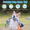 UPSKY Dog Rope Toys 2 Nearly Indestructible Dog Toys, Dog