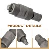 yorpyep Flywheel Puller, Rotating Thread-on Rust-proof Stator Removal Tool, Motorcycle