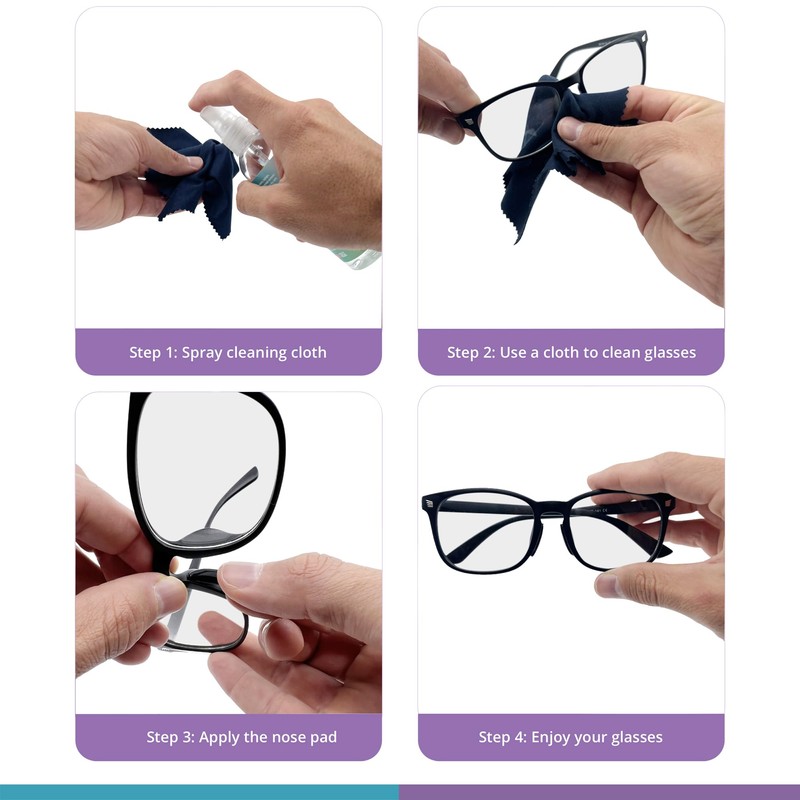 GMS Optical 1.3mm Ultra-Thin / 18mm Long Length - Anti-Slip