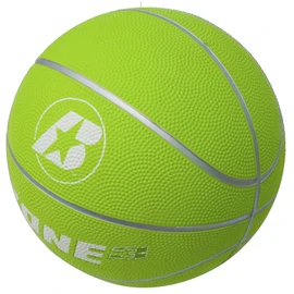 Baden Junior Zone Rubber Basketball, Indoor and Outdoor Ball, Lime Green, Size 3
