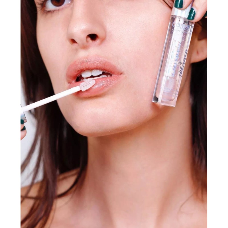 Colorton Lip Gloss Plump Brillo Voluminizador Labios Colorton Color Clear-transparente