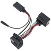 Bluetooth 5.0 AUX IN Audio Cable Adapter with Microphone Replacement