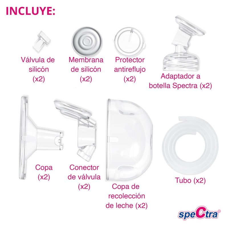 Spectra | Copa Manos Libres para Extractor de Leche Eléctrico