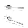 Stainless Steel Pasta Fork and Soup Ladle Spaghetti and Noodle