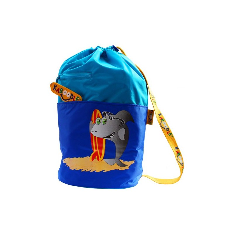 Kaboodle Childrens Waterproof Swim and Sports Bag - Aqua Blue