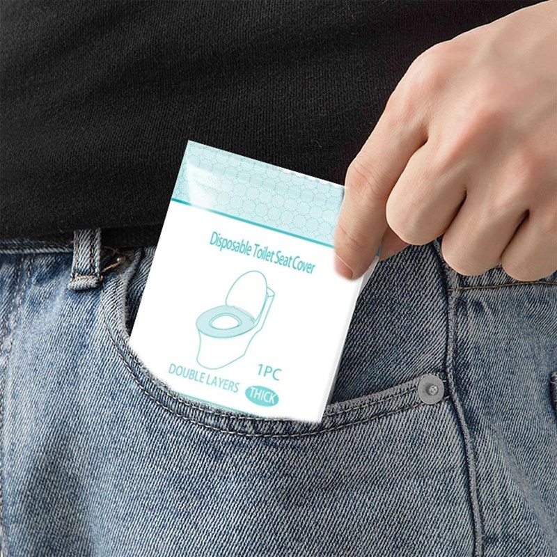 Disposable Toilet Seat Cover Independently Packaged With Non-Woven Fabric 20