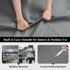 ANMINY 100% Waterproof Fabric Marine Canvas, 58" W 600D, 3