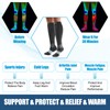 NEENCA Compression Socks for Women&Men, 20-30mmHg Knee-High Graduated Socks for