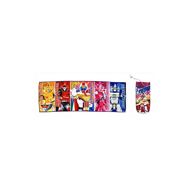 Nasto Corporation 2815213 Kikai Sentai Zengkaiger Towel with Storage Bag,