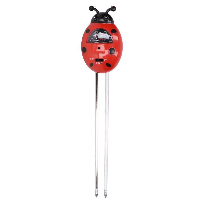 Moisture Meter 3 Calibration Tables Ladybug Shape Simple Operation Multifunction