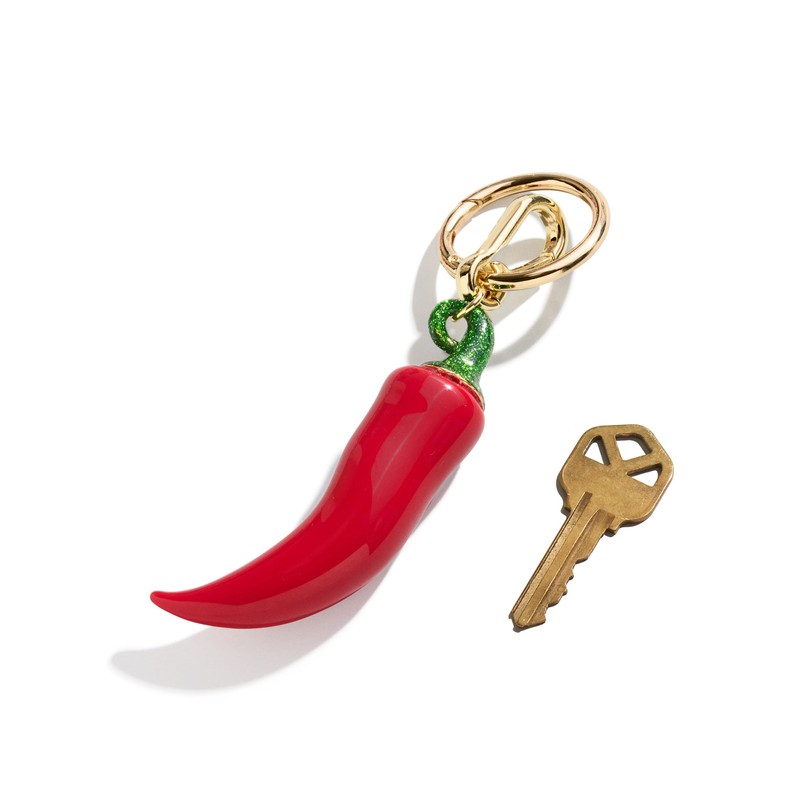 BaubleBar Bring The Heat Bag Charm - Red