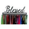 Motivational 'Blessed' Sports Medal Hanger and Lanyard Ribbon Display Holder