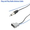 JAYUBIEN - Cable adaptador de antena de radio de coche