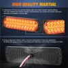 Nilight 7.5 Inch Aluminum Housing Tail Light 2 PCS 36