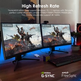 Dbilida VESA Certified 8K USB C to DisplayPort 1.4 Cable 6.6ft, Support 8K@60Hz, 4K@144Hz 165Hz, 2K@240Hz, [Thunderbolt 4/3 Compatible] 32.4Gbps for MacBook Pro M1 M2, Mac Studio, iMac, XPS